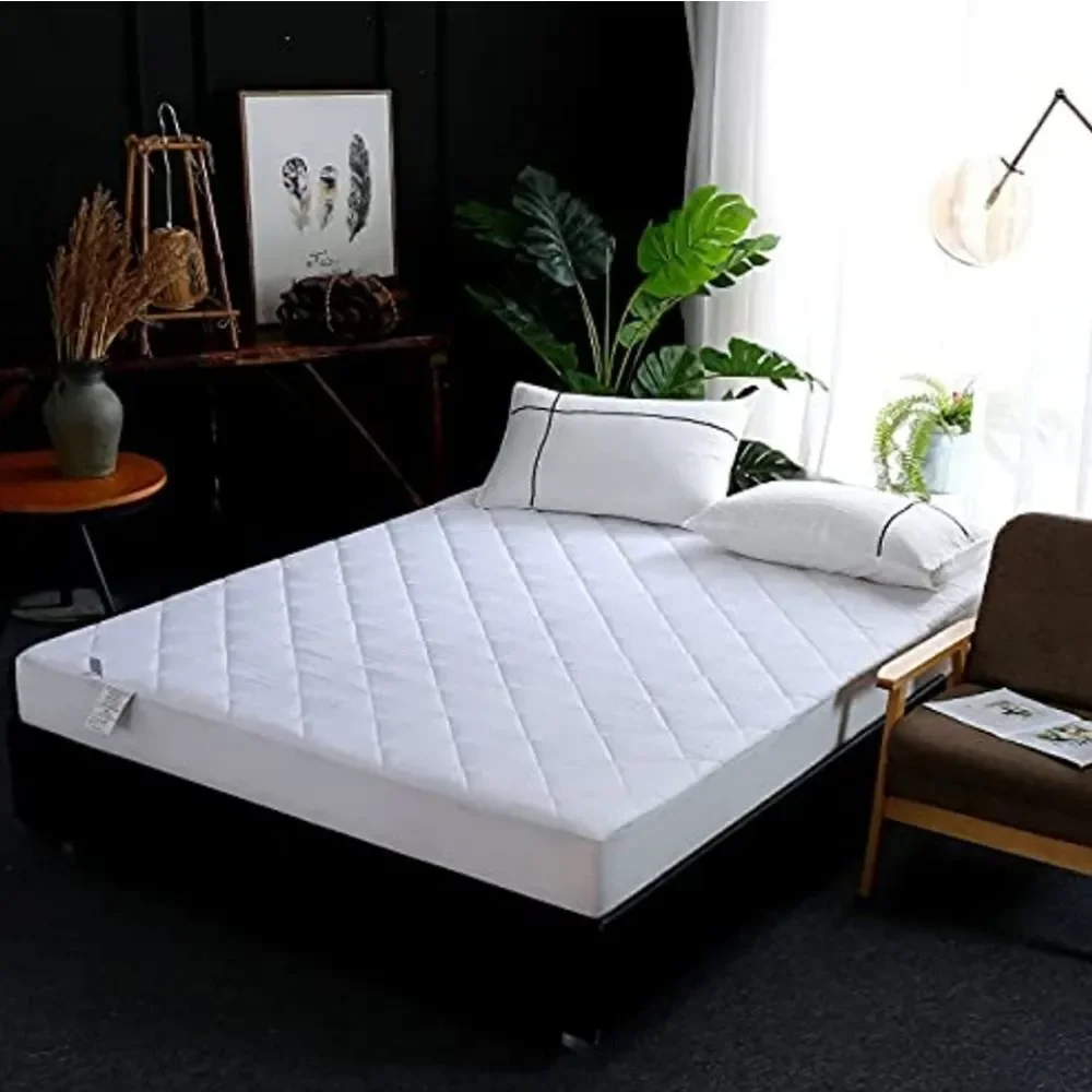 Machine Washable Waterproof Quilted Mattress Pad - Made By Design™